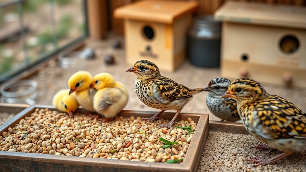 stage specific quail nutrition