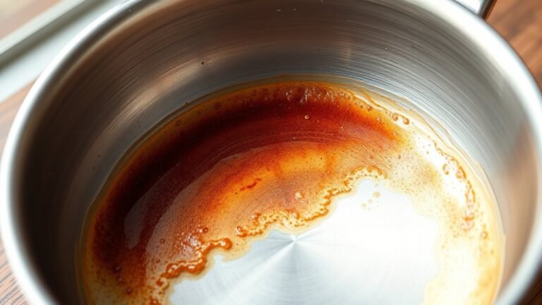 stainless steel pans discoloring