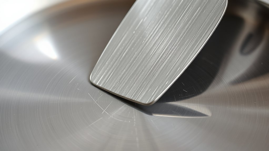 stainless steel scratching causes