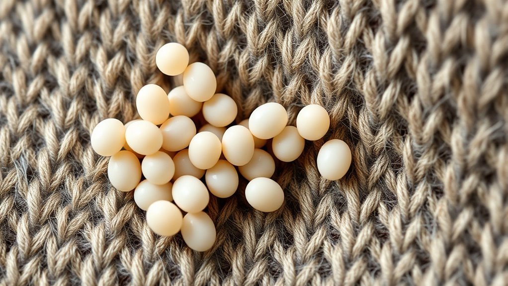 tiny oval hidden eggs