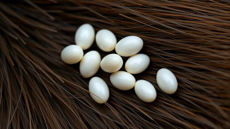 tiny white oval eggs