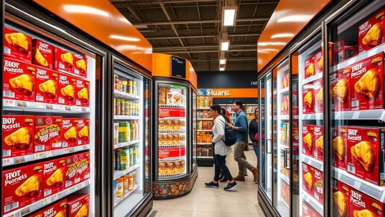 top stores for bbq hot pockets