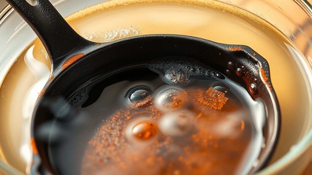 vinegar soak loosens rust