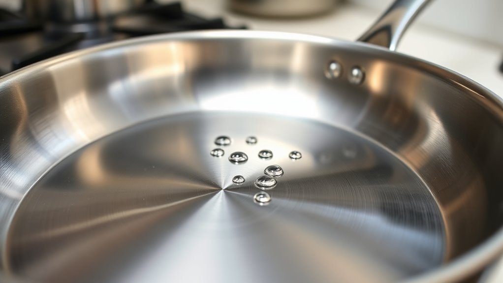 water droplet temperature test