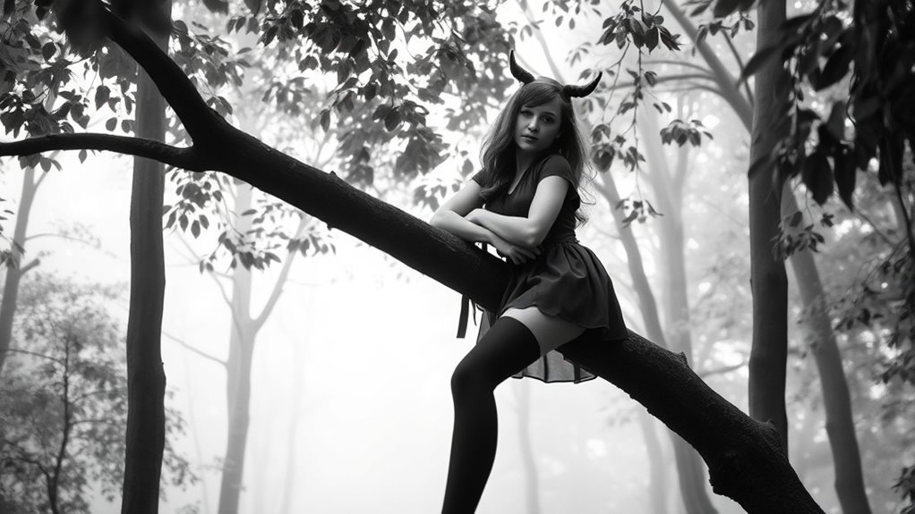 women as youthful performers
