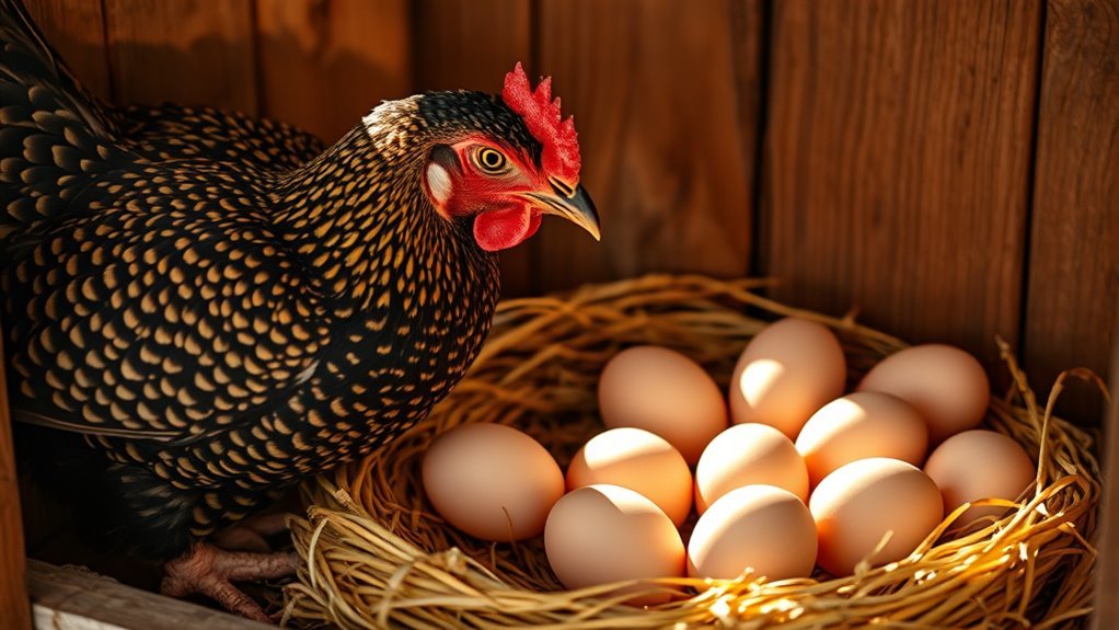 wyandotte chickens lay eggs