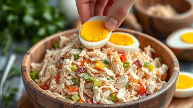 add chopped boiled eggs