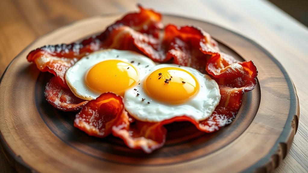 bacon and eggs nutrition