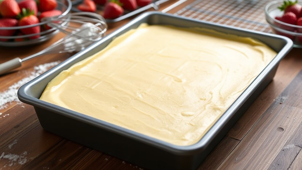 baking rolled sponge cake