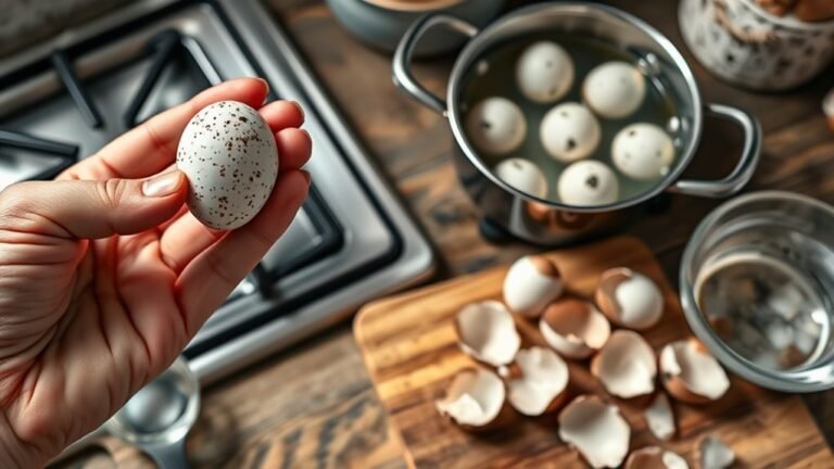 boil quail eggs easily