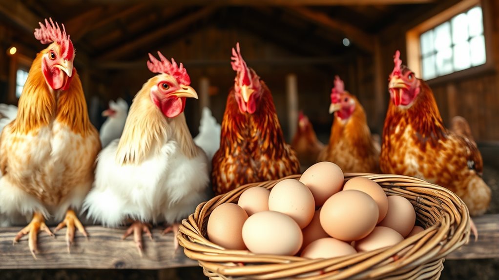 breed influences egg output