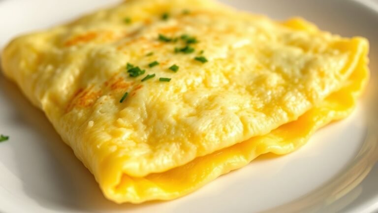 calories in a three egg omelette