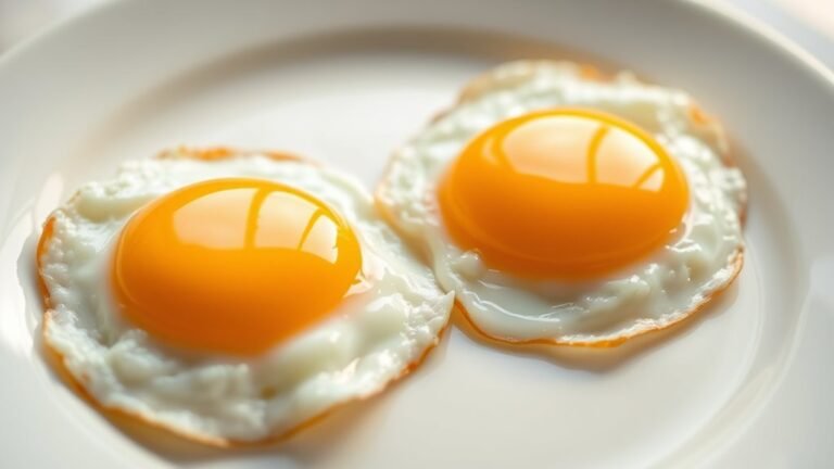 calories in sunny side eggs