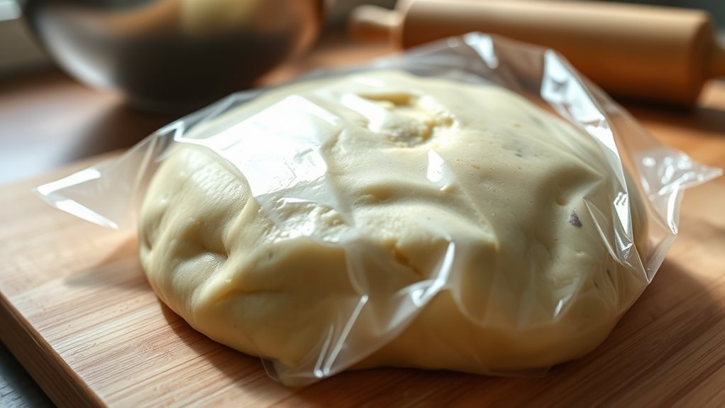 chill dough for shape