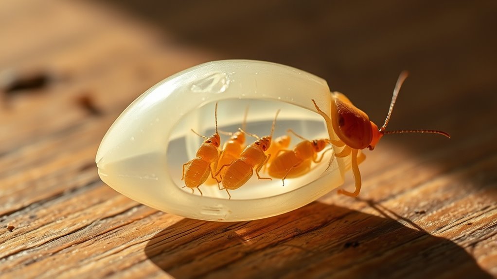 cockroach egg hatching times