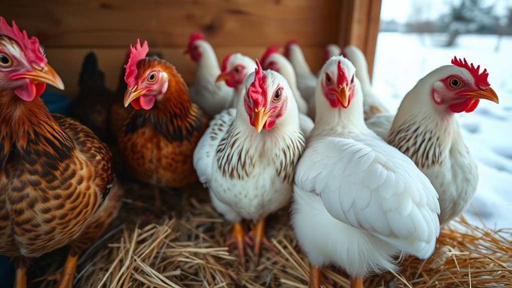cold hardy winter laying breeds