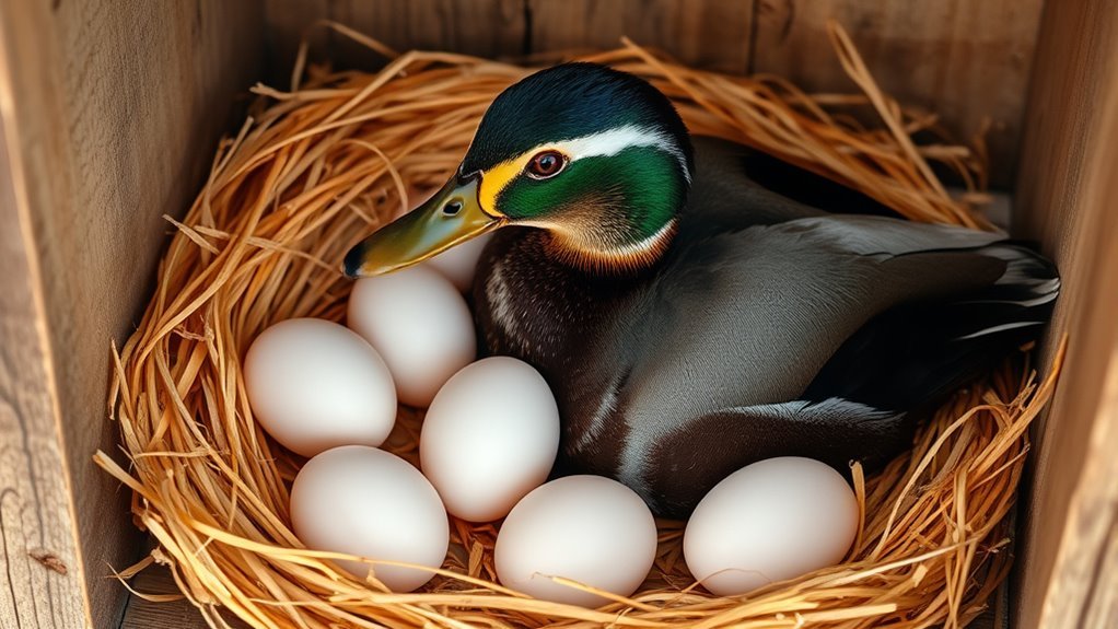 ducks lay daily eggs