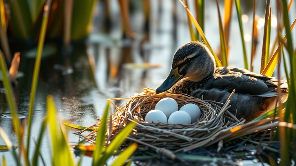 ducks lay eggs daily