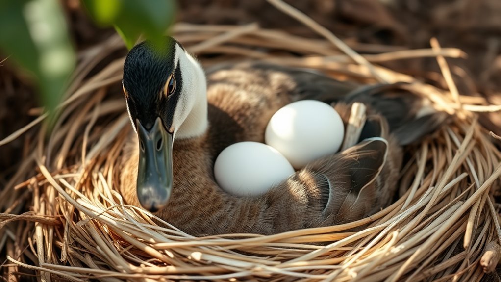 ducks occasional double eggs