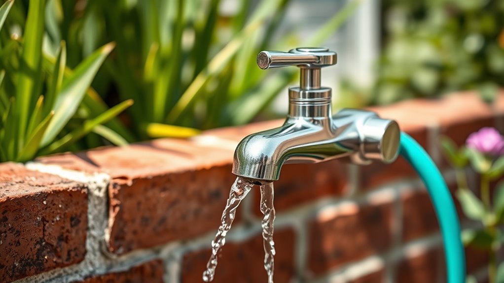 durable weatherproof faucet features