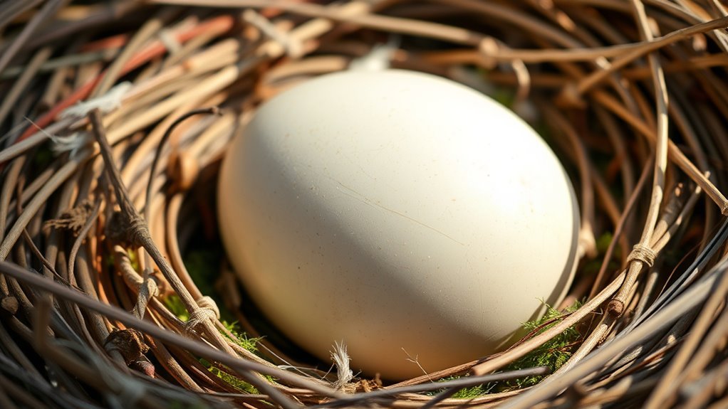 eagle egg size details