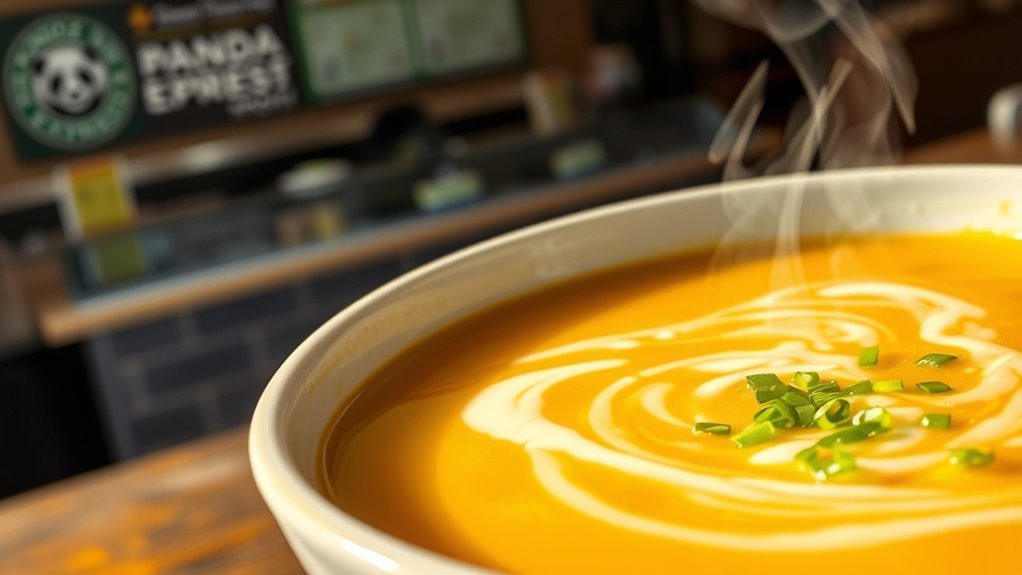 egg drop soup availability uncertain