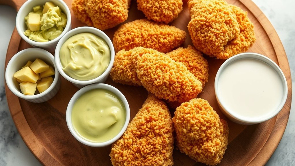 egg free crispy coating alternatives