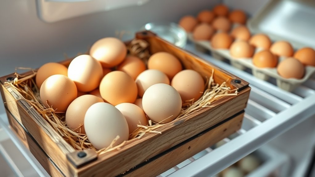 egg freshness depends on storage