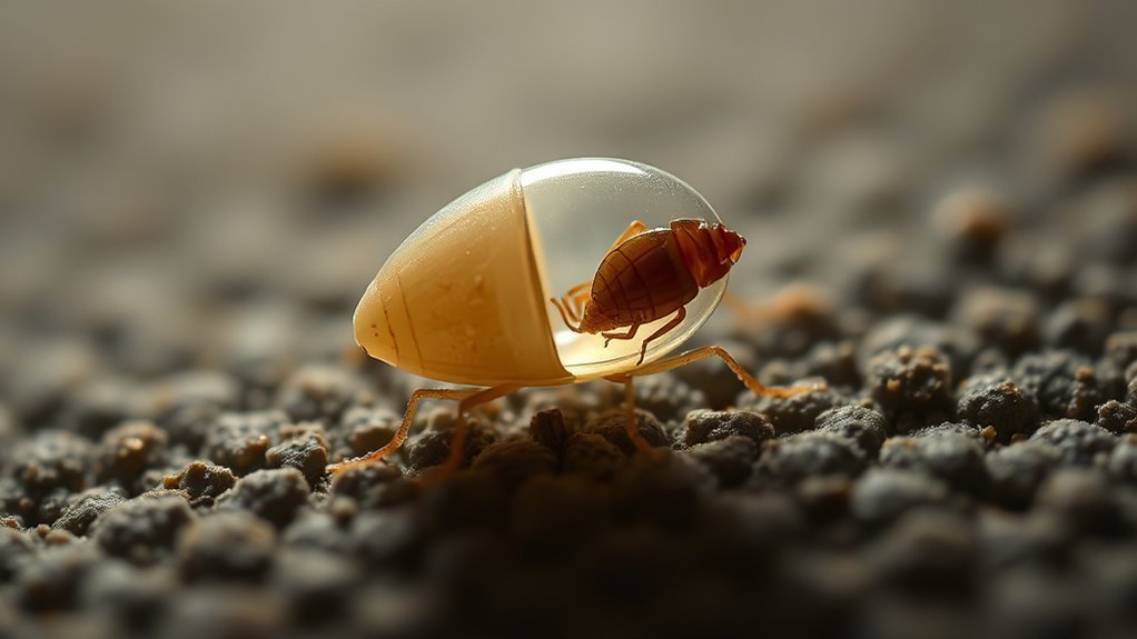 egg hatching accelerates infestation
