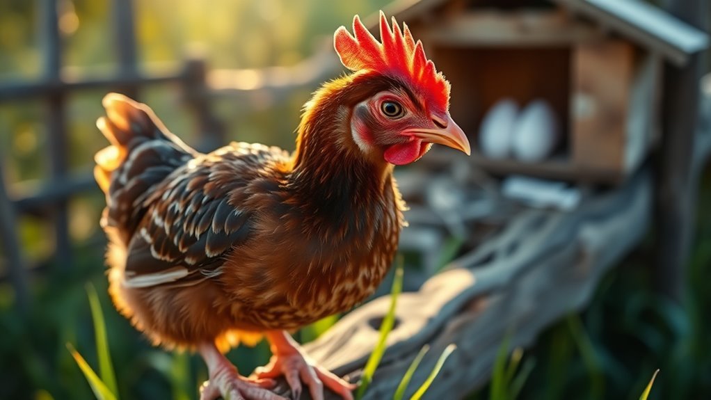 egg laying readiness signs