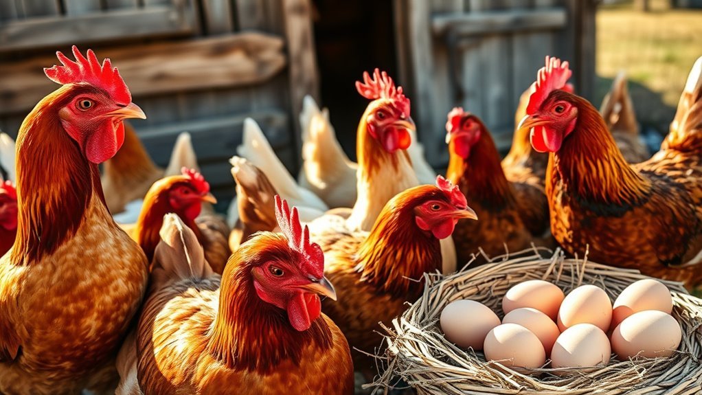 egg production lifespan comparison
