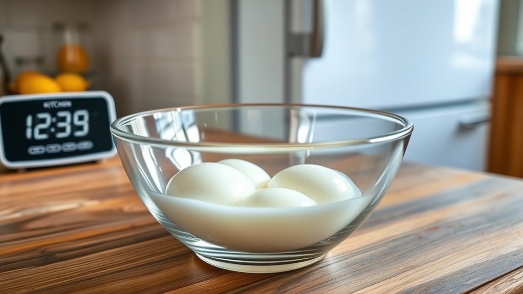 egg whites storage duration