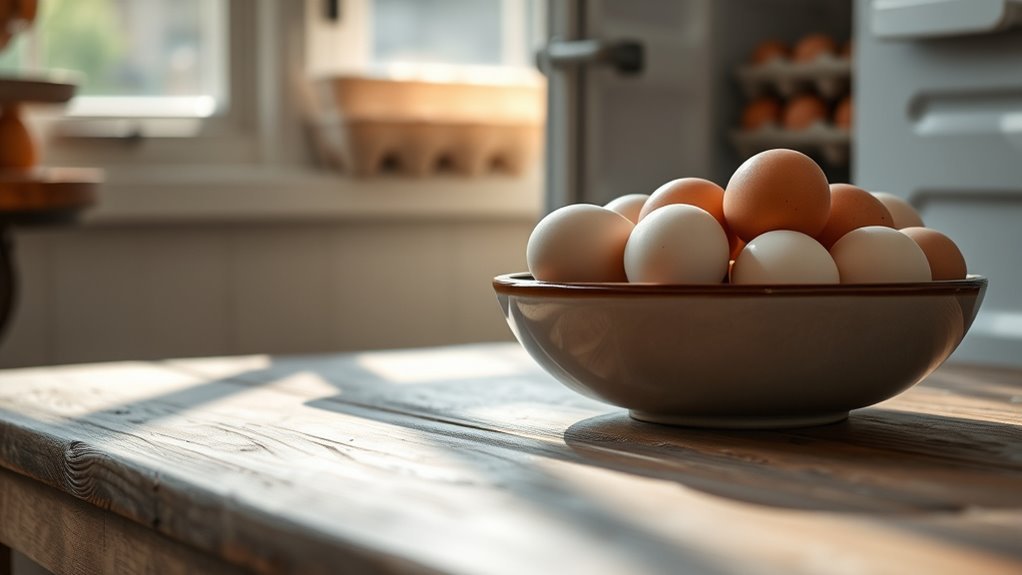eggs last several weeks