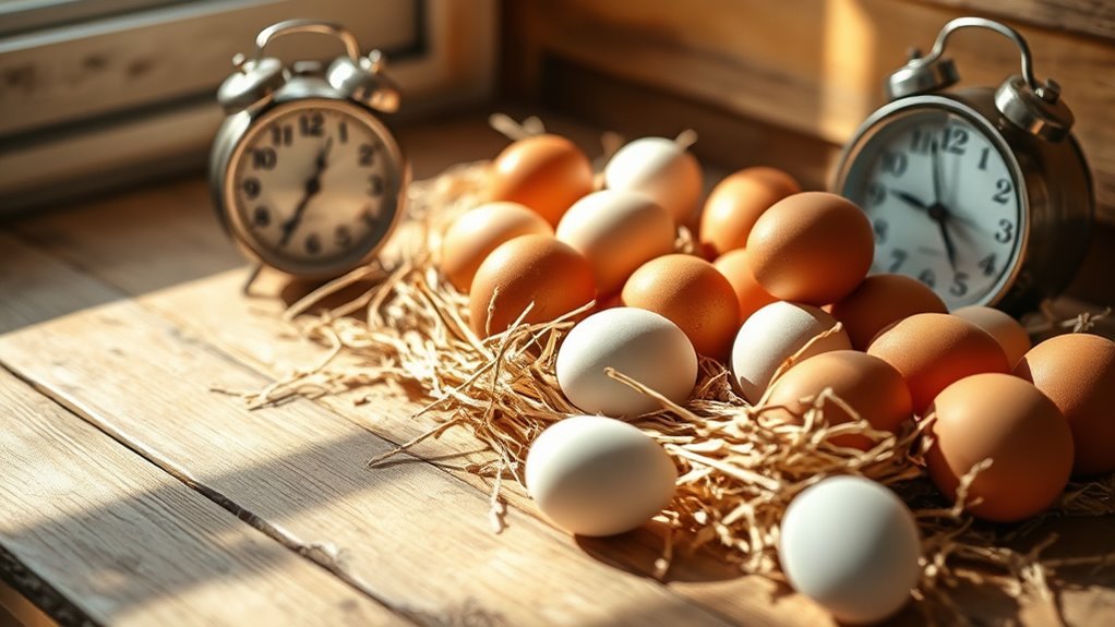 eggs safe sitting time