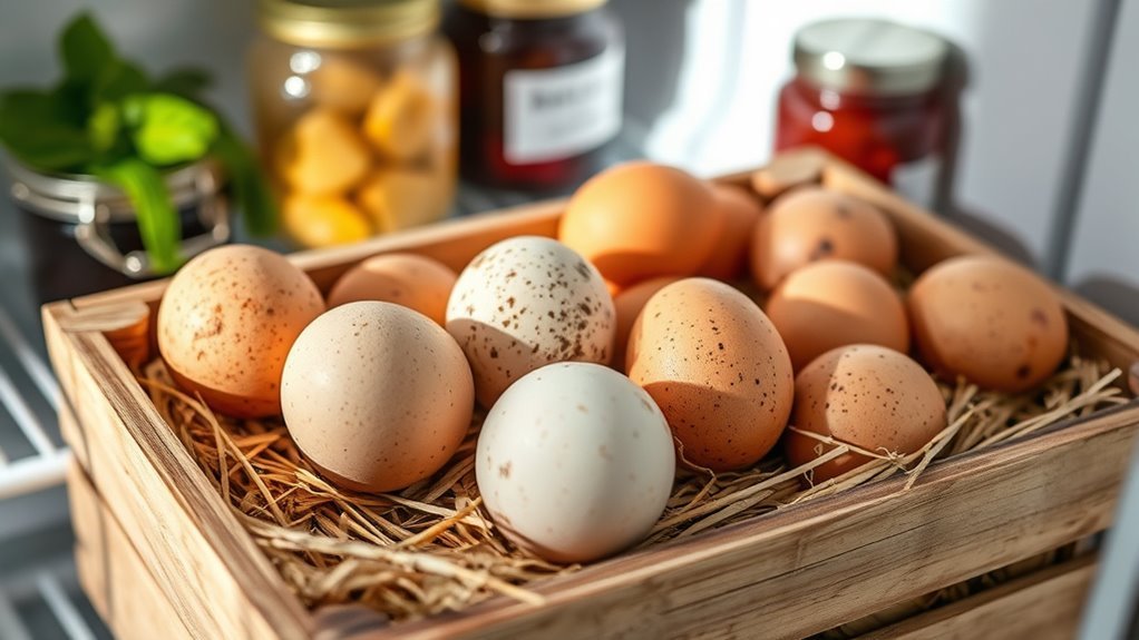 eggs stored properly stay fresh