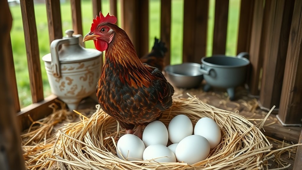 factors affecting chicken eggs