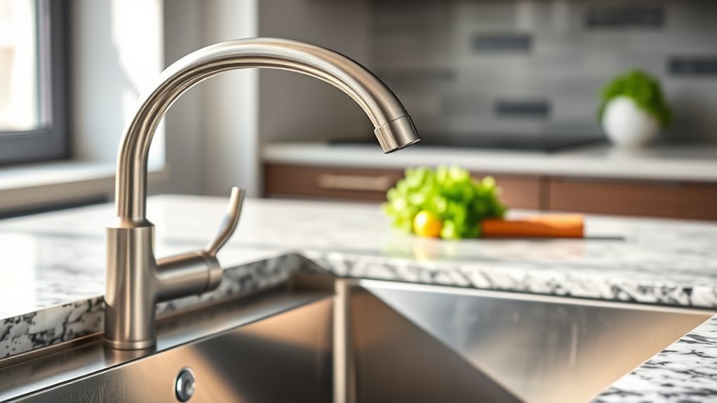 faucet features and durability