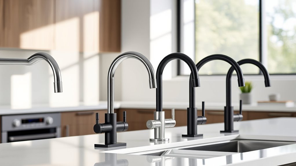 faucet features and fit