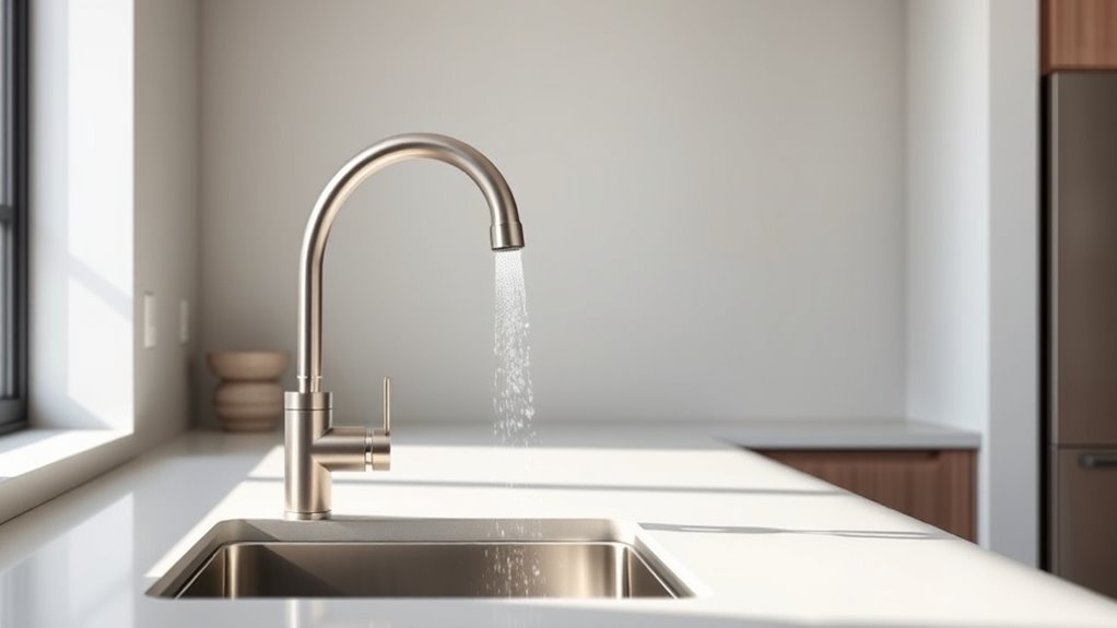 faucet height and reach