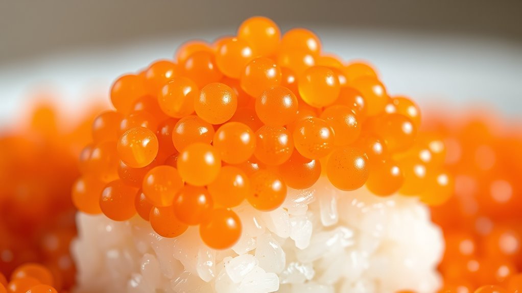 fish eggs for sushi