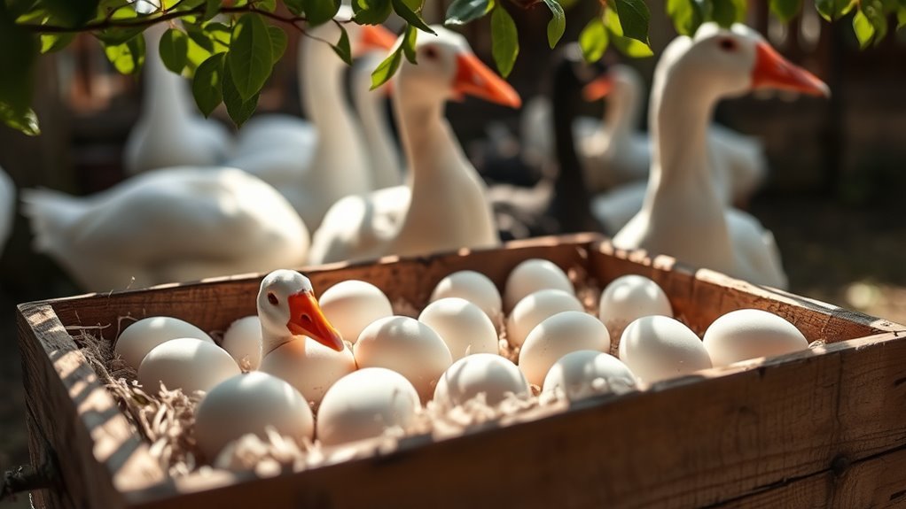 goose breeds egg production