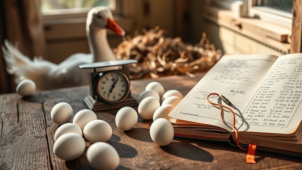 goose egg laying capacity