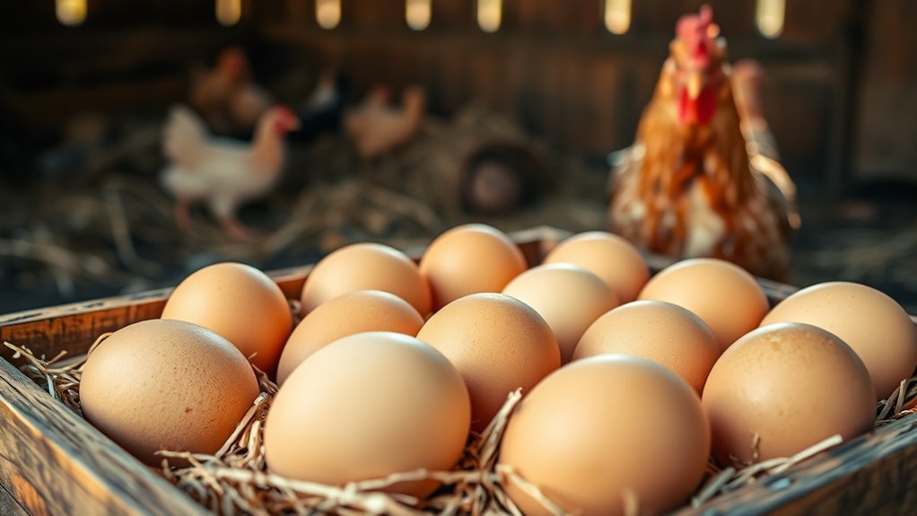 hens lay about one