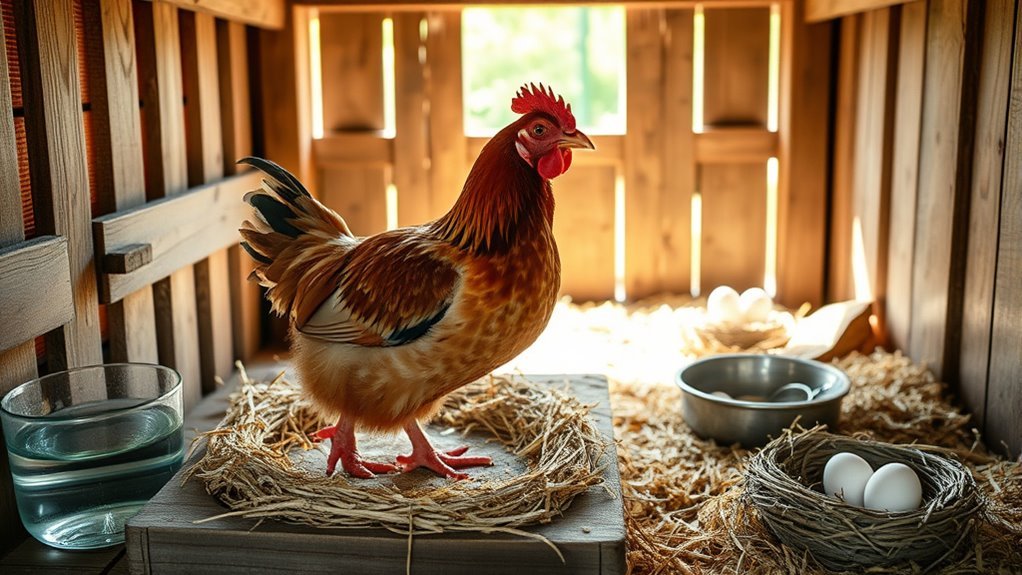 hens stop laying eggs