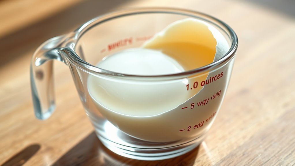 large egg white weight