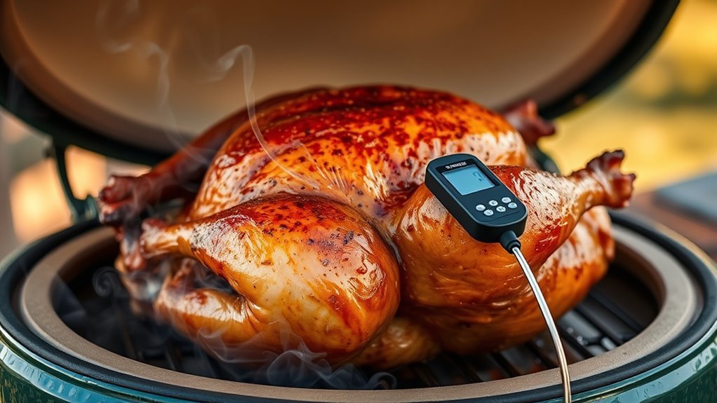 maintain steady low temperature smoking