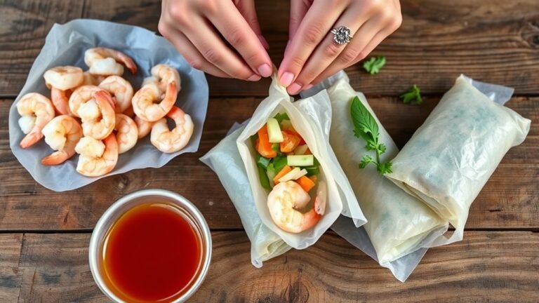 make shrimp egg rolls