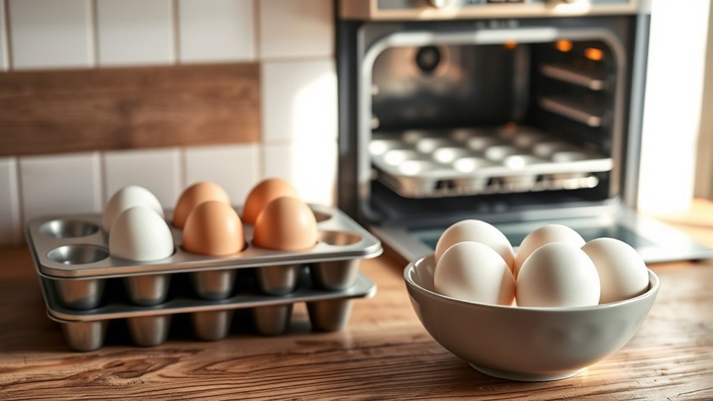 oven method for eggs