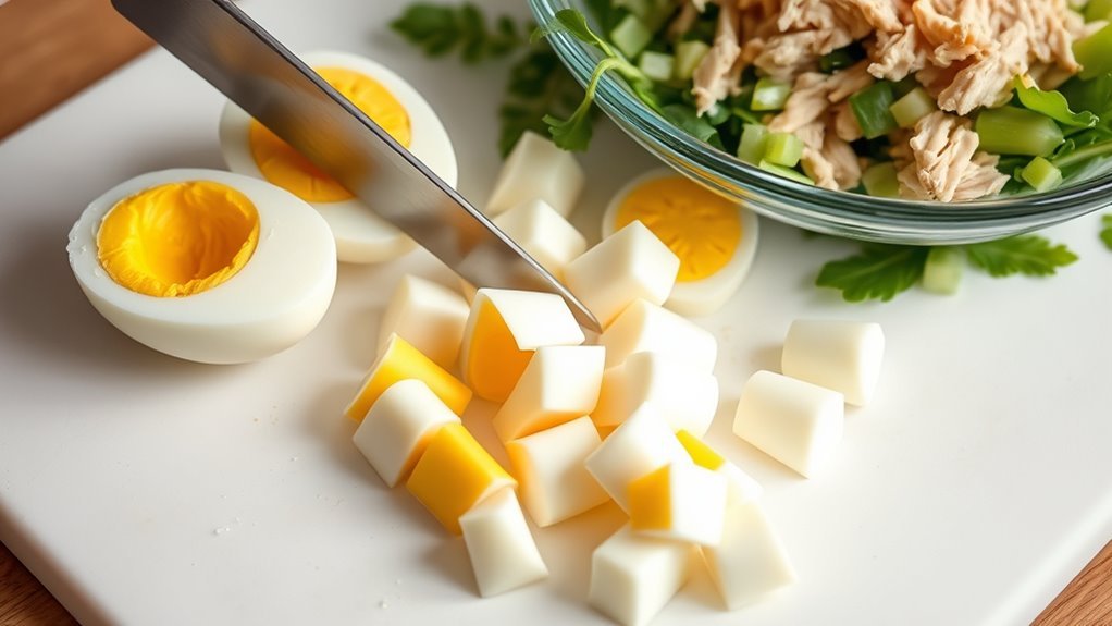 peel chop and mash