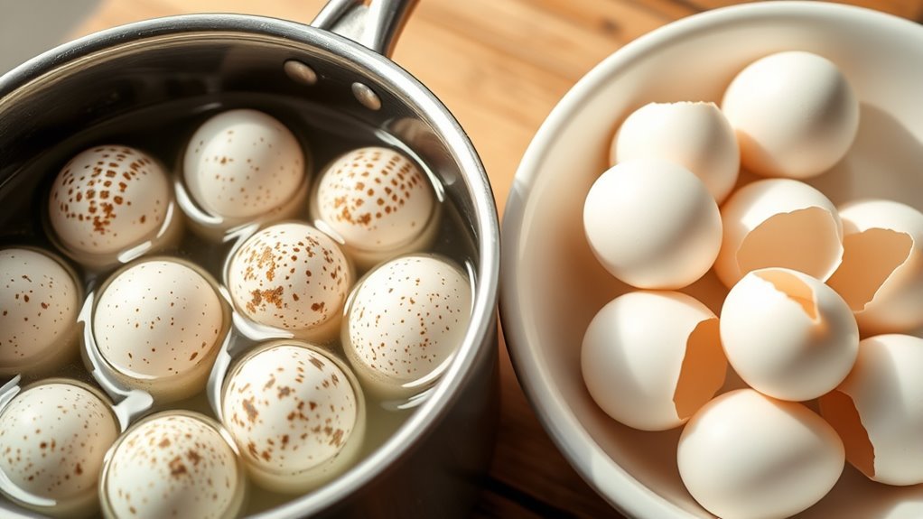 perfect quail egg boiling